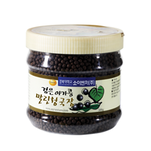 검은 아가콩 말린 청국장